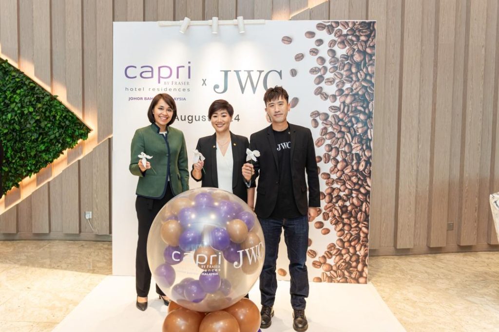 Capri by Fraser, Johor Bahru, Malaysia enhances the guest experience by teaming up with award-winning JWC coffee to elevate its latte game